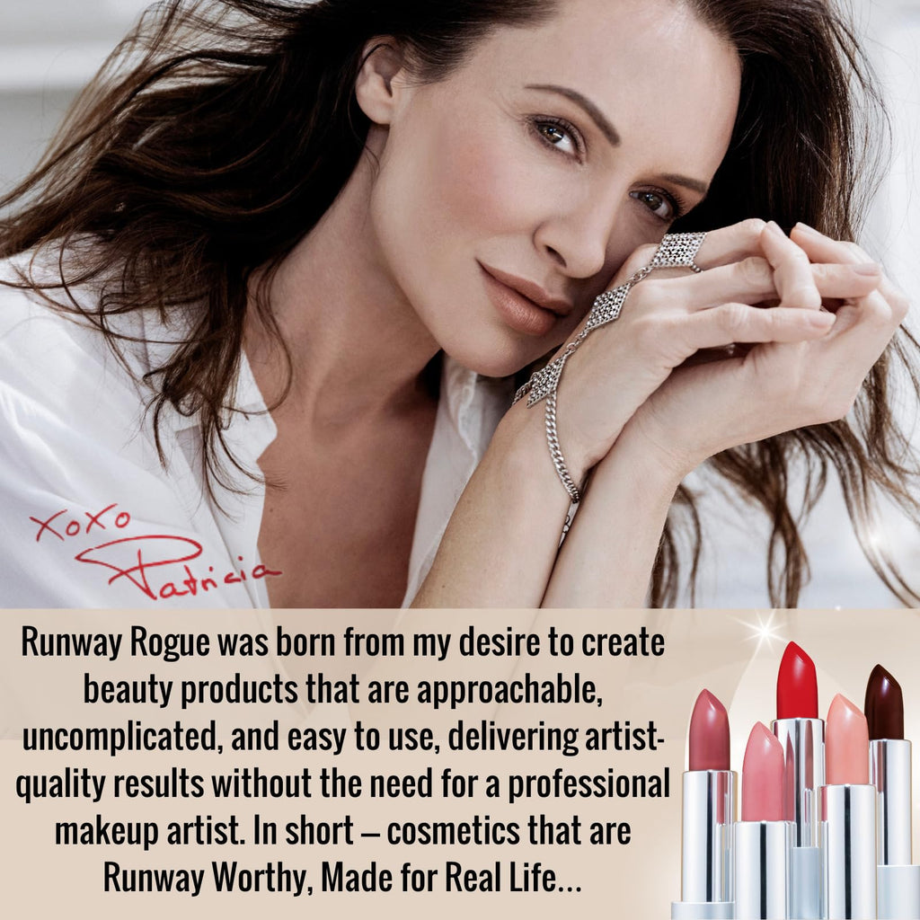 Runway Rogue 90s Vibe Lipstick – Moisturizing Matte in Soft Berry-Nude ‘Work the Crowd’