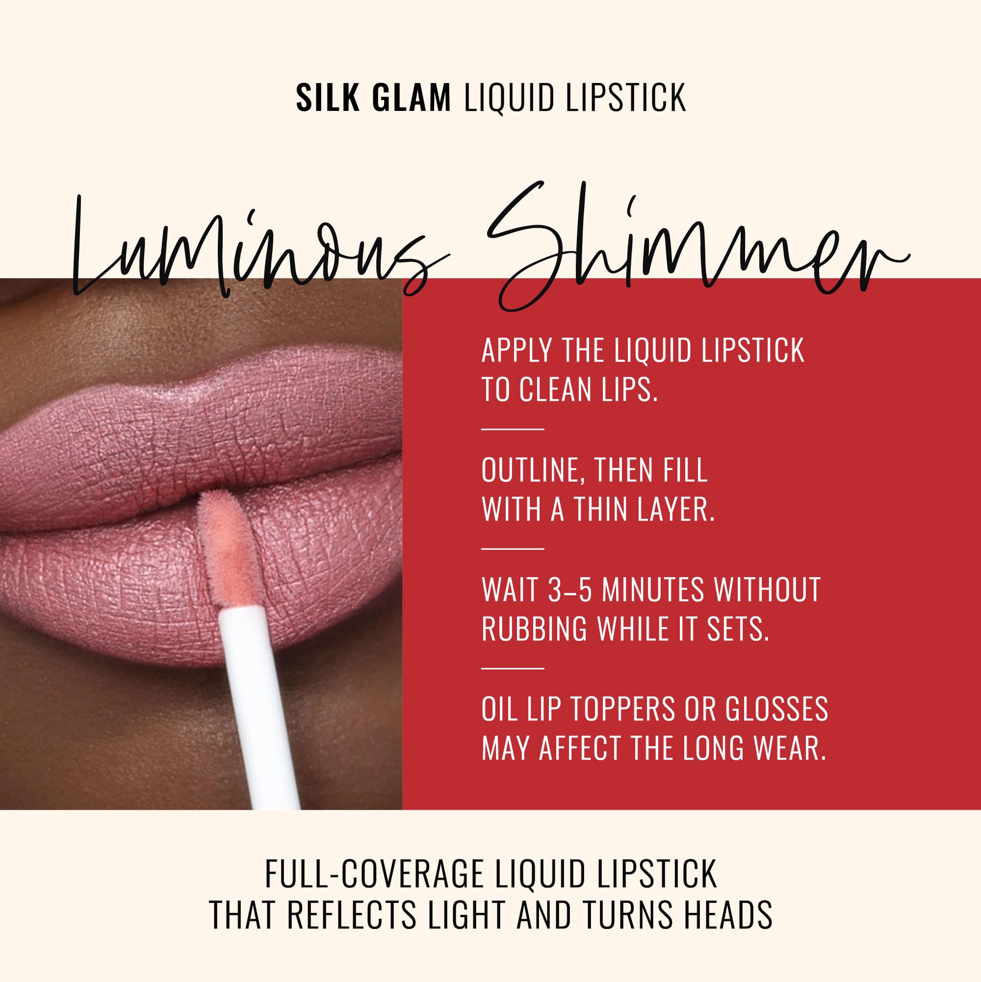 Runway Rogue Silk Glam Lipstick Call Sheet – Long-Wear Frosted Pink