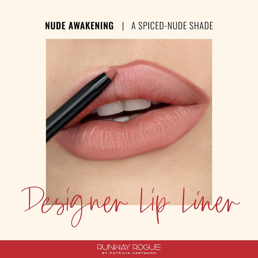Runway Rogue Designer Liner Lip Pencil – Nude Awakening (Matte Spiced-Nude)