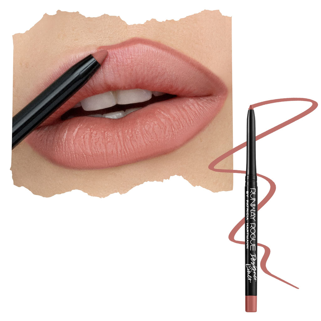 Runway Rogue Designer Liner Lip Pencil – Nude Awakening (Matte Spiced-Nude)