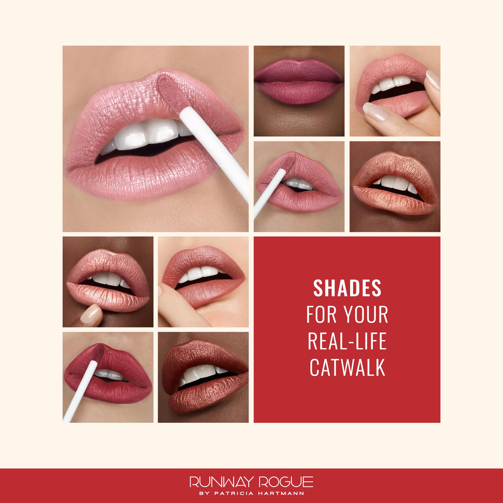 Runway Rogue Silk Glam Liquid Lipstick – First Class Frosted Berry-Rose | Long-Wear Lip Color