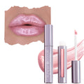 Runway Rogue LuxGloss Catwalk – High-Pigment Shimmer Lip Gloss in Soft Pastel Pink