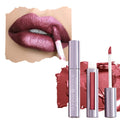 Runway Rogue Pearl Glam Long Wear Shimmer Lipstick in Callback | Metallic Earthy Berry-Bronze