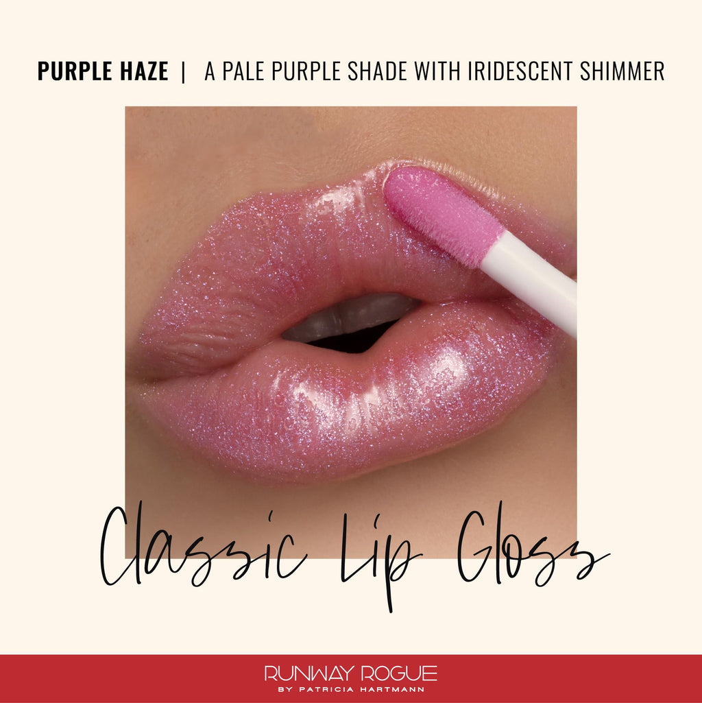 Runway Rogue Classic Lip Gloss - Purple Haze: Pale Purple Iridescent Hydration