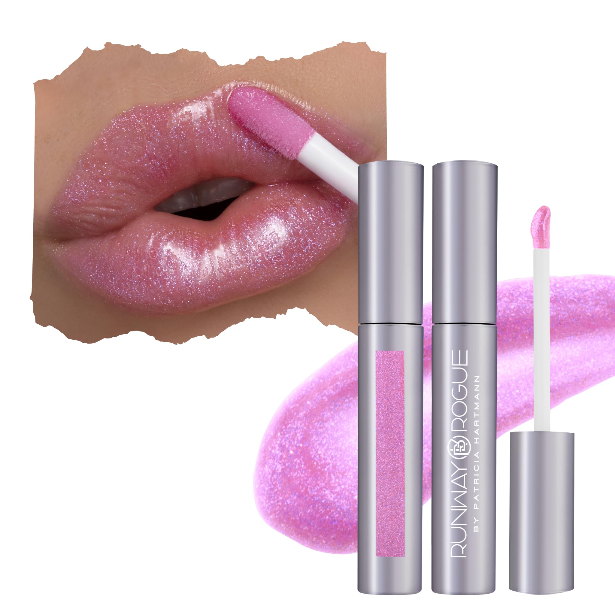 Runway Rogue Classic Lip Gloss - Purple Haze: Pale Purple Iridescent Hydration