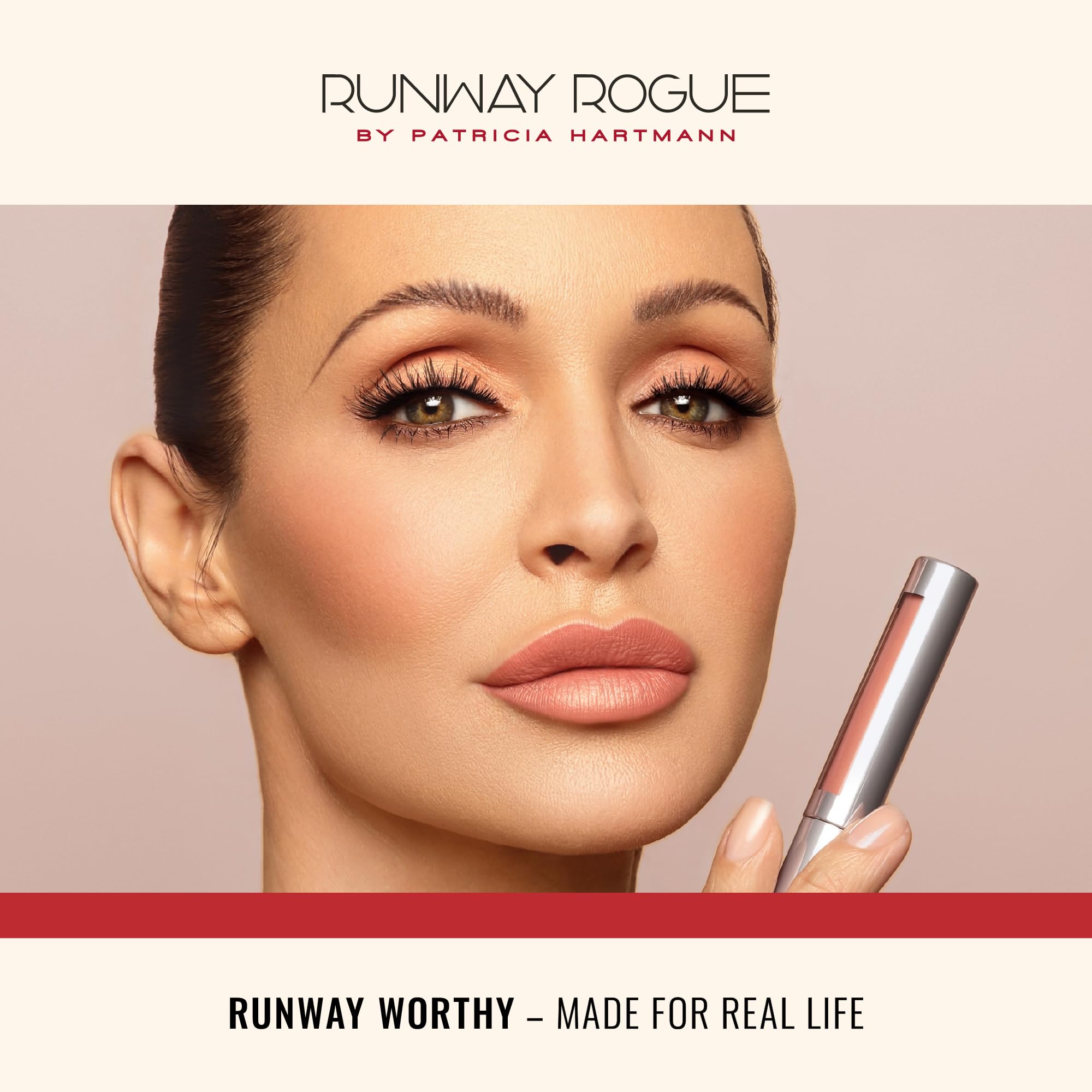 Runway Rogue Silk Glam Lip Trio – Long-Wear Frosted Lipstick (Call Sheet, Cocktail Hour, First Class)