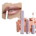Runway Rogue Silk Glam Couture Lipstick – Long-Wear Frosted Golden-Nude