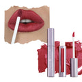 Runway Rogue Silk Glam Liquid Lipstick – Cocktail Hour | Long-Wear Frosted Pomegranate