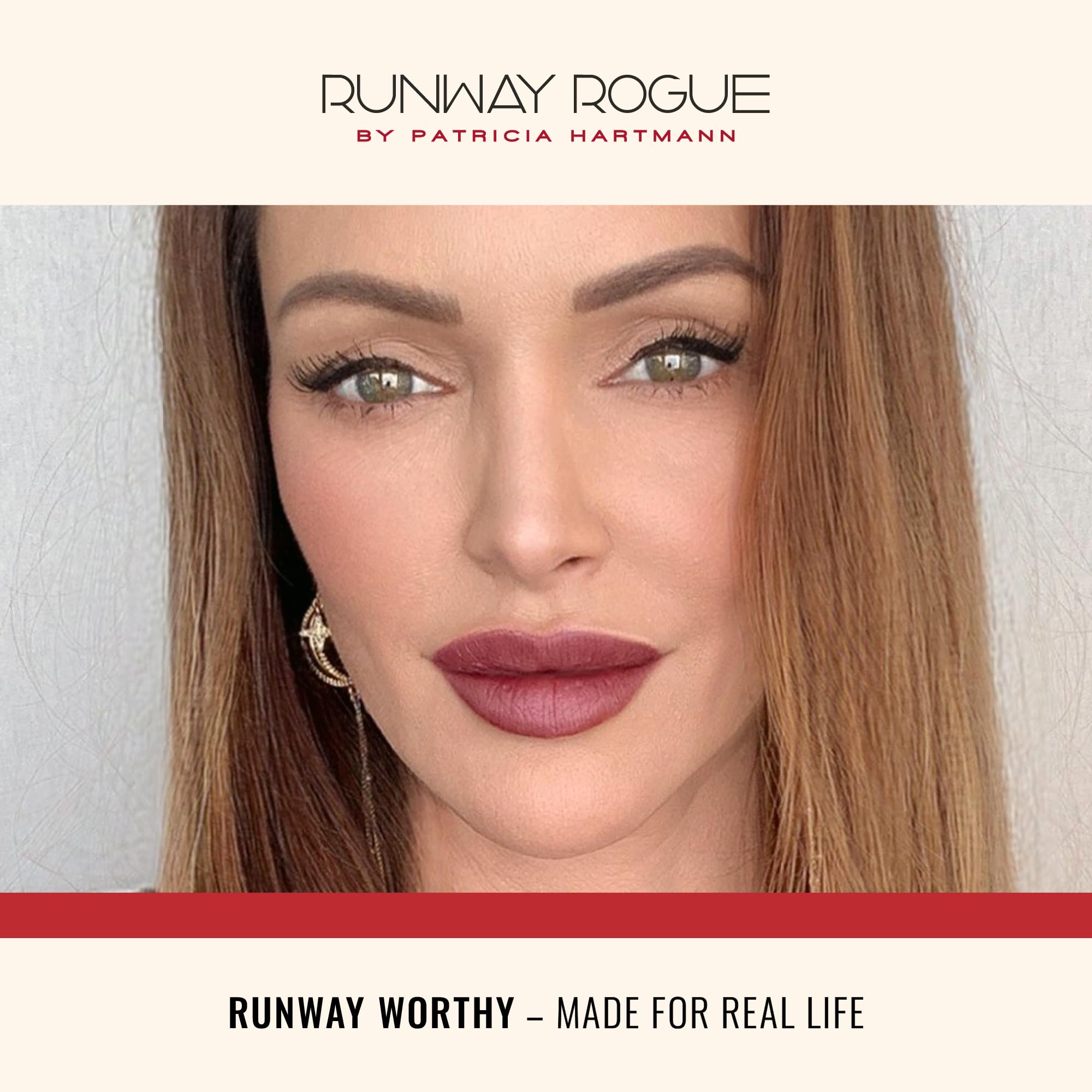 Runway Rogue Velvet Glam Lipstick That Walk! – Rustic Red