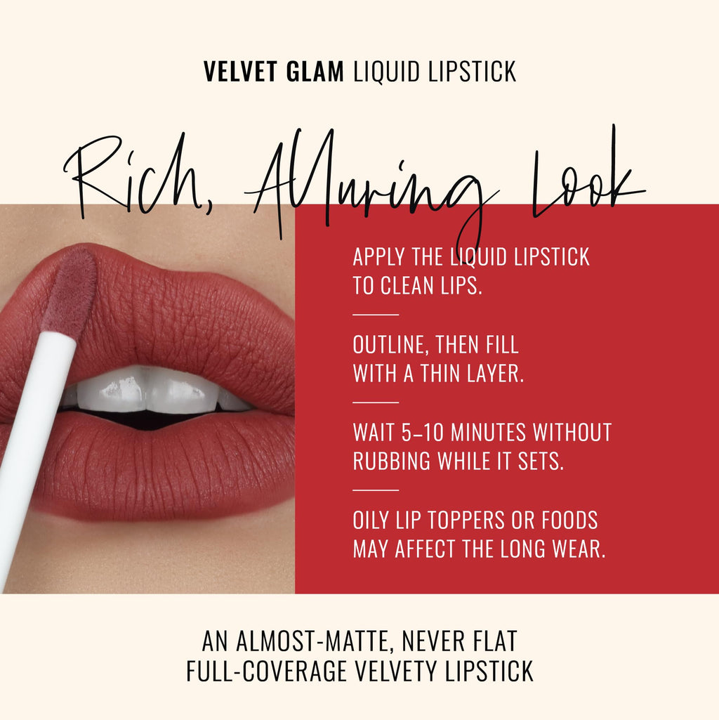 Runway Rogue Velvet Glam Lipstick That Walk! – Rustic Red