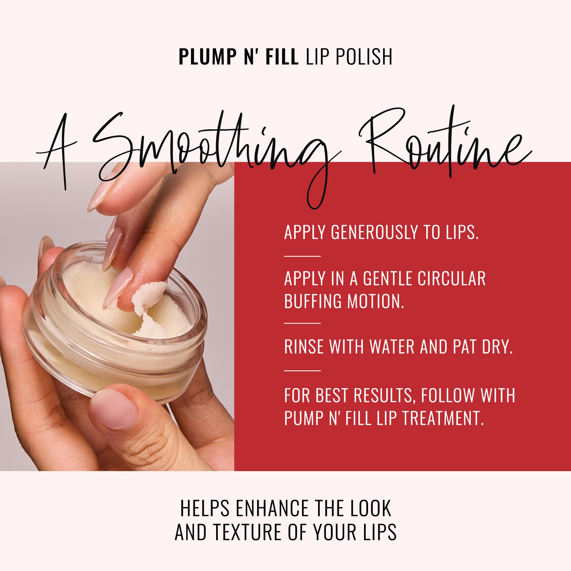 Runway Rogue Plump N’ Fill Lip Polish – Exfoliating Lip Scrub for Soft Lips