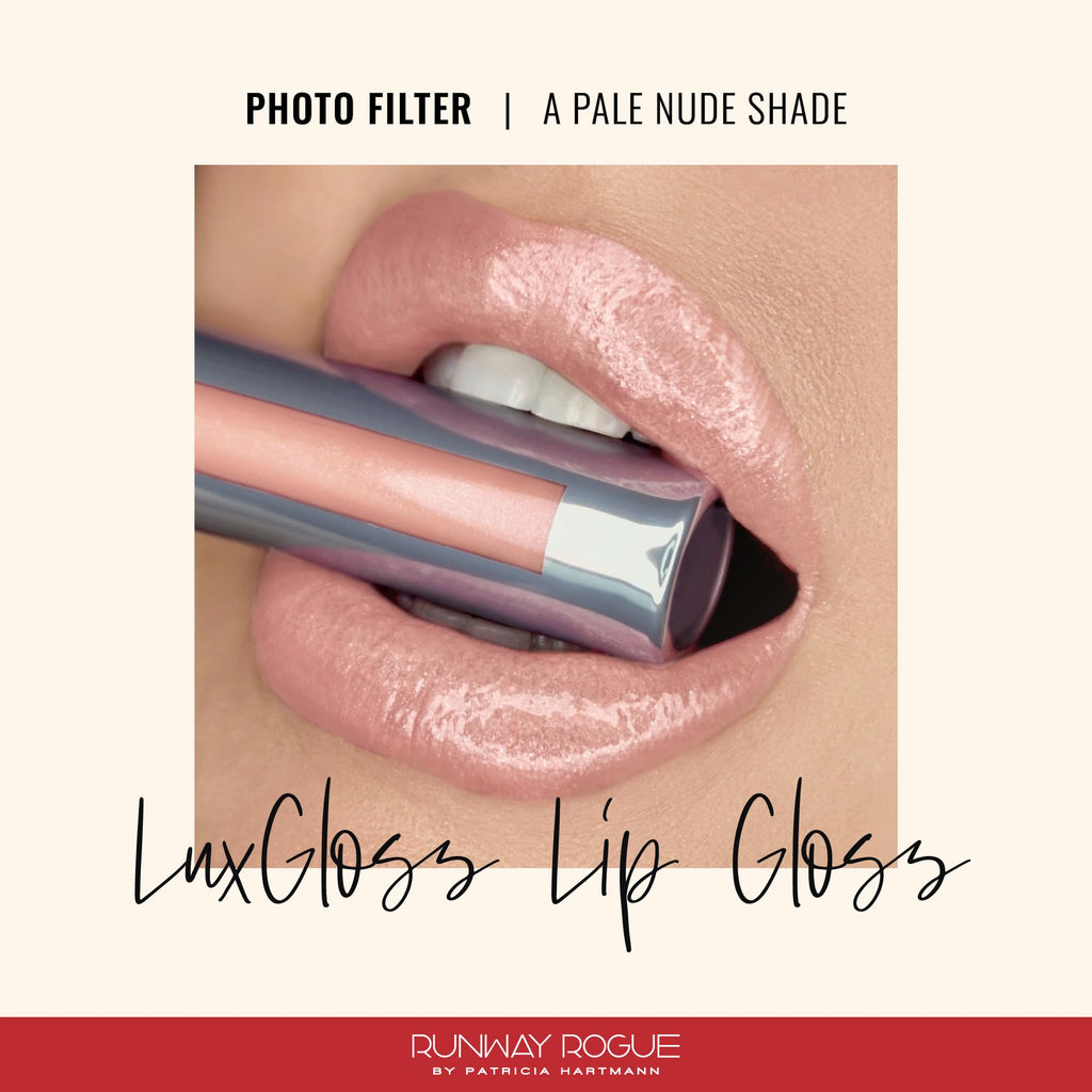Runway Rogue LuxGloss Lip Gloss – Photo Filter (Pale Nude)