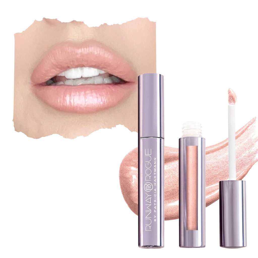 Runway Rogue LuxGloss Lip Gloss – Photo Filter (Pale Nude)