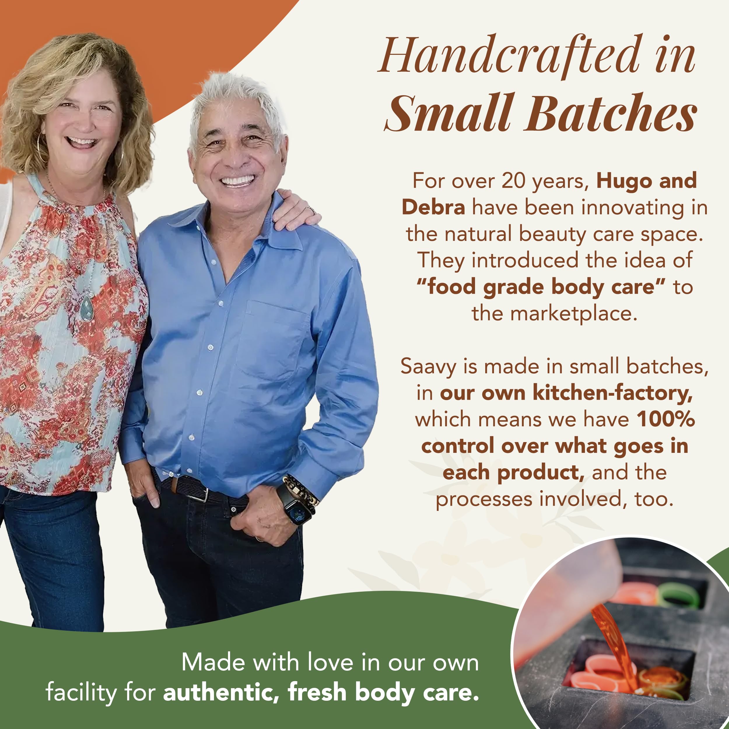 Saavy Naturals Deeply Hydrating Body Cream – Sweet Orange, 8.5 oz (2-pack)