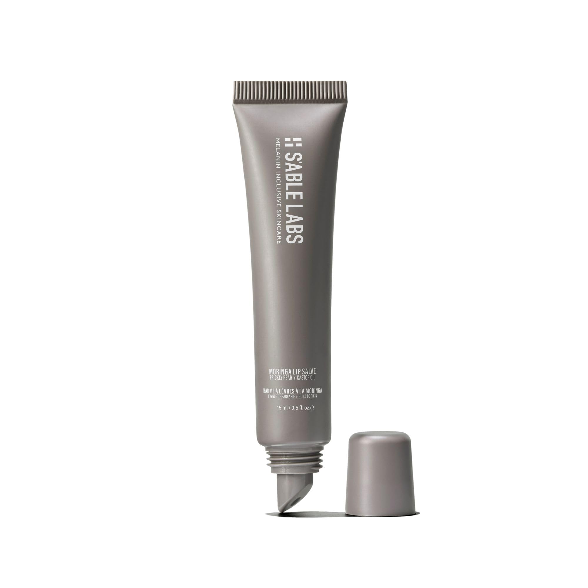 S'ABLE Labs Moringa Lip Salve – Deep Hydration with Prickly Pear & Castor Oil (15 mL)