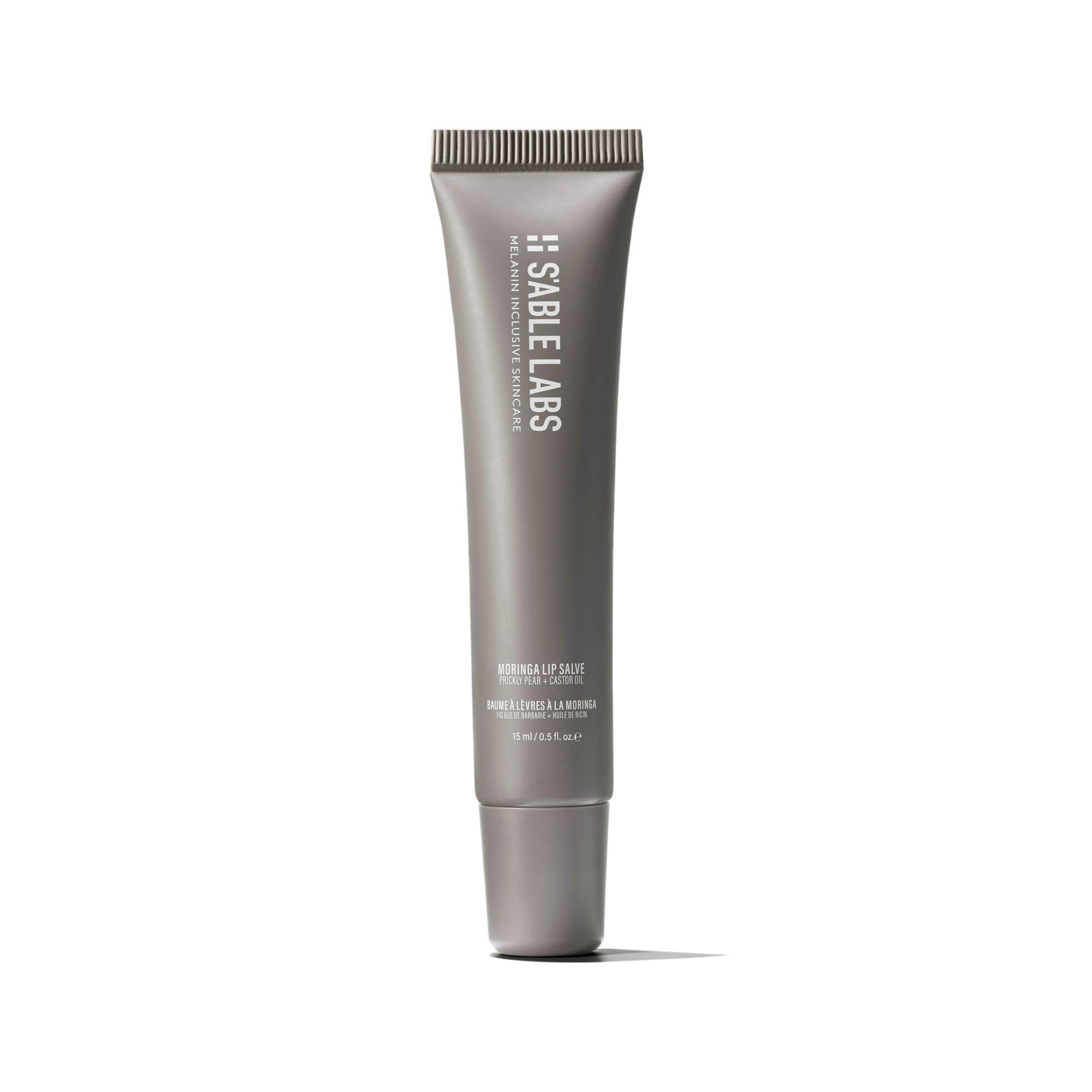 S'ABLE Labs Moringa Lip Salve – Deep Hydration with Prickly Pear & Castor Oil (15 mL)