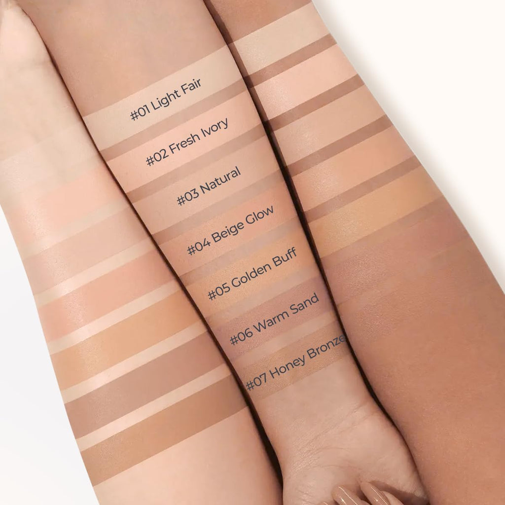 SACE LADY Bare Touch Skin Tint SPF 30 – Skin-Like Serum Tinted Moisturizer, 16HR Wear (#05 Golden Buff)