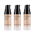 SACE LADY 3-Pack Pro Full Cover Liquid Concealer – Waterproof Matte Finish, Natural