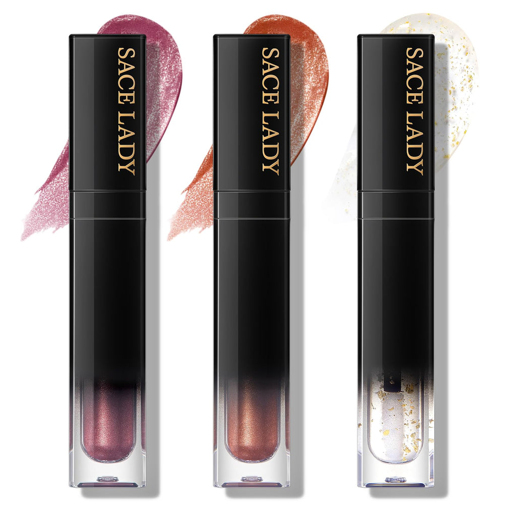 SACE LADY Lip Stain Set Peel Off – Long-Lasting Waterproof Lip Gloss, Transfer-Proof