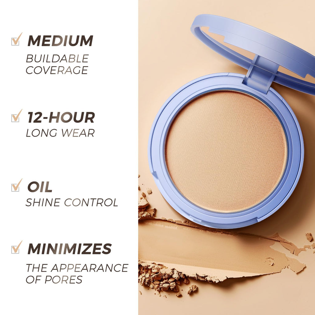 SACE LADY Face Powder – Waterproof Matte Setting Powder 0.35oz
