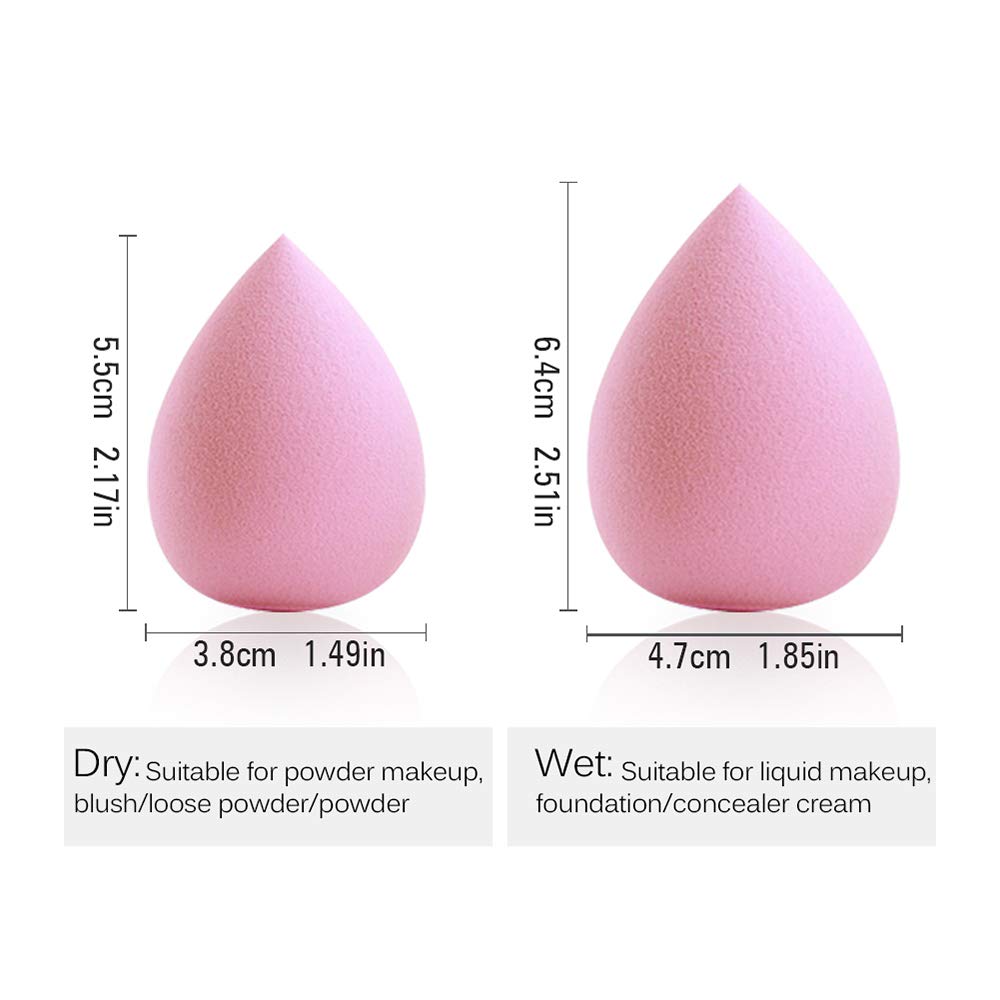 Waterproof Full-Coverage Concealer with Primer Sponge Set | SACE LADY – Matte, Long-Wear Foundation & Corrector (Light Natural)