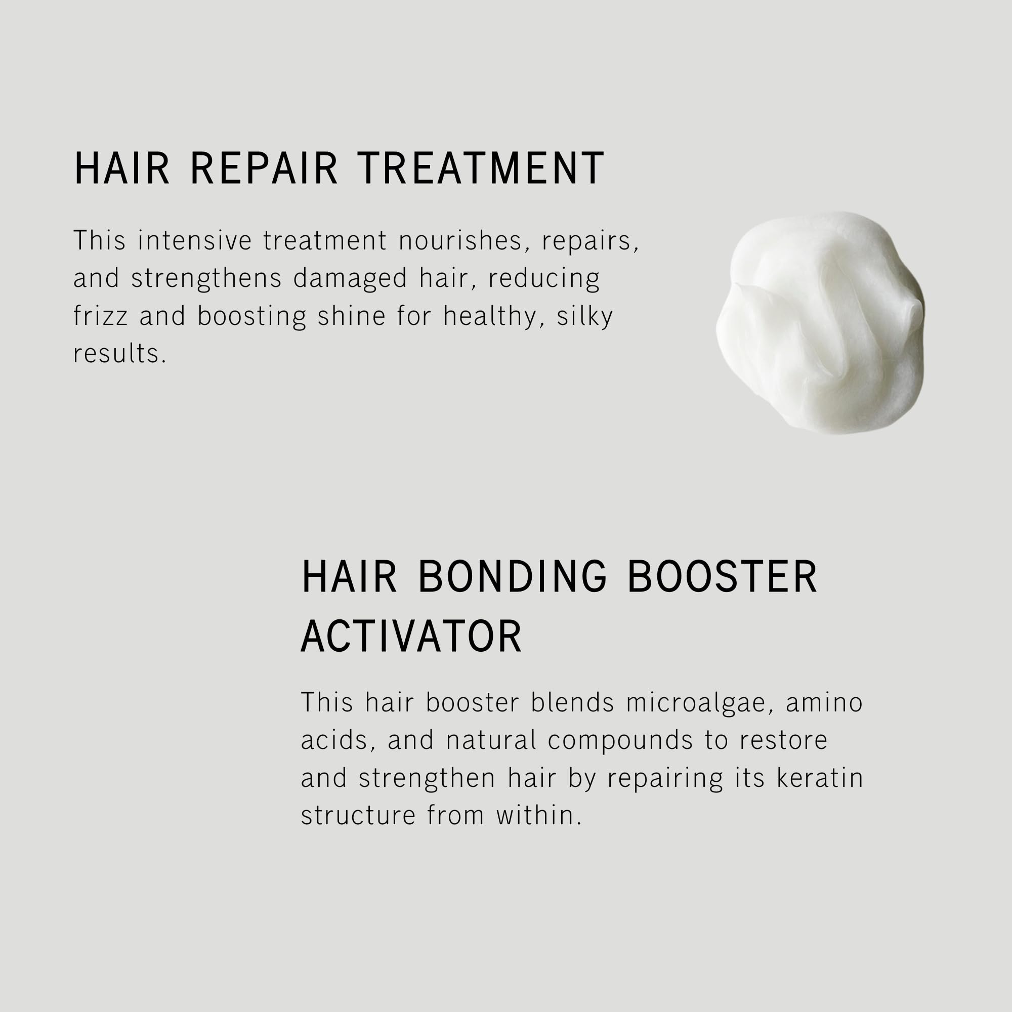 SACHAJUAN Hair Bonding Booster Kit — Intensive Repair for Damaged Hair, Frizz Reduction