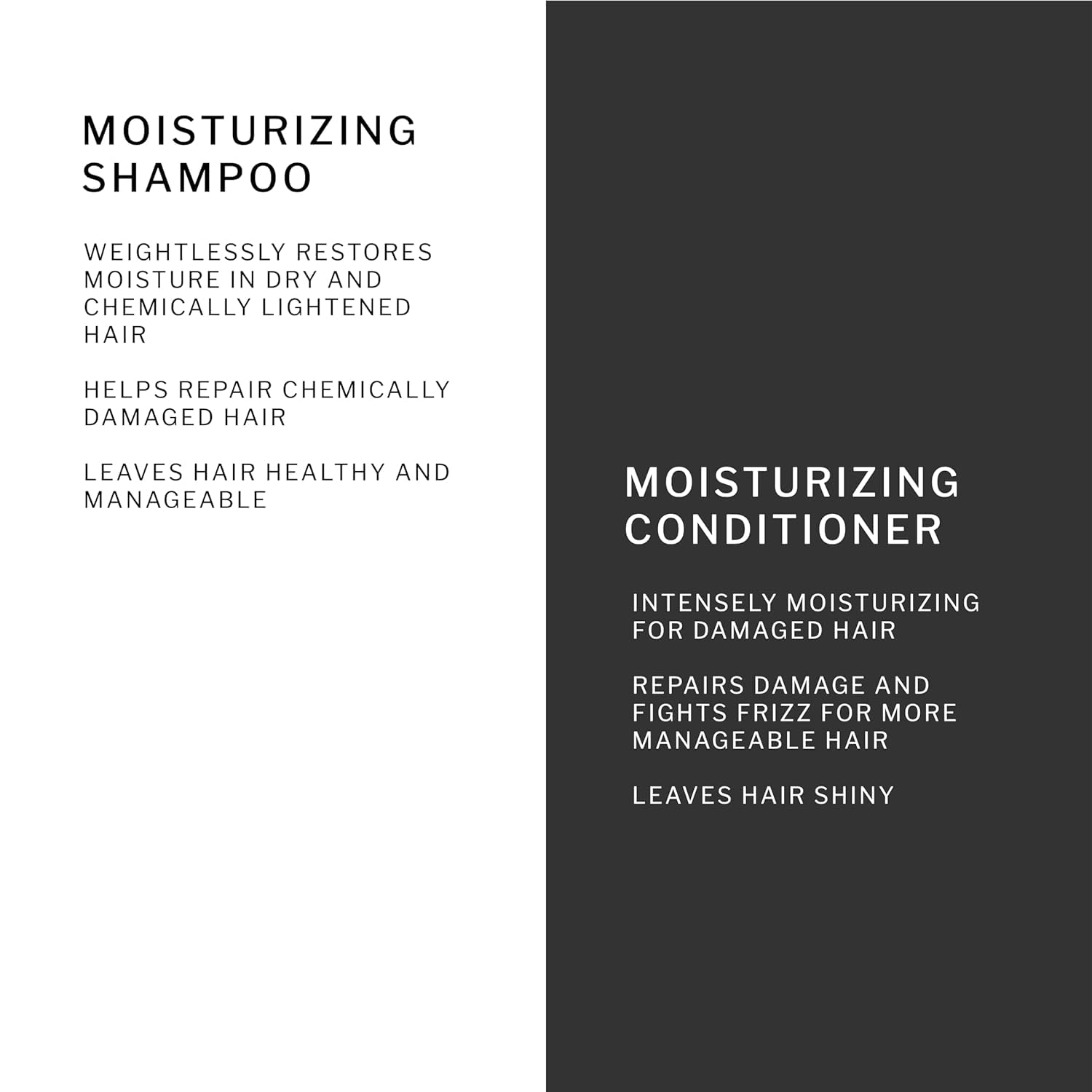 SACHAJUAN Moisturizing Shampoo & Conditioner Set | Ocean Silk Technology & Argan Oil (33.5 oz each)