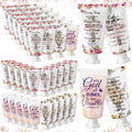 Sacubee 72-Piece Christian Hand Cream Bulk Gifts – Bible Verse Travel Lotion (Cross Style)