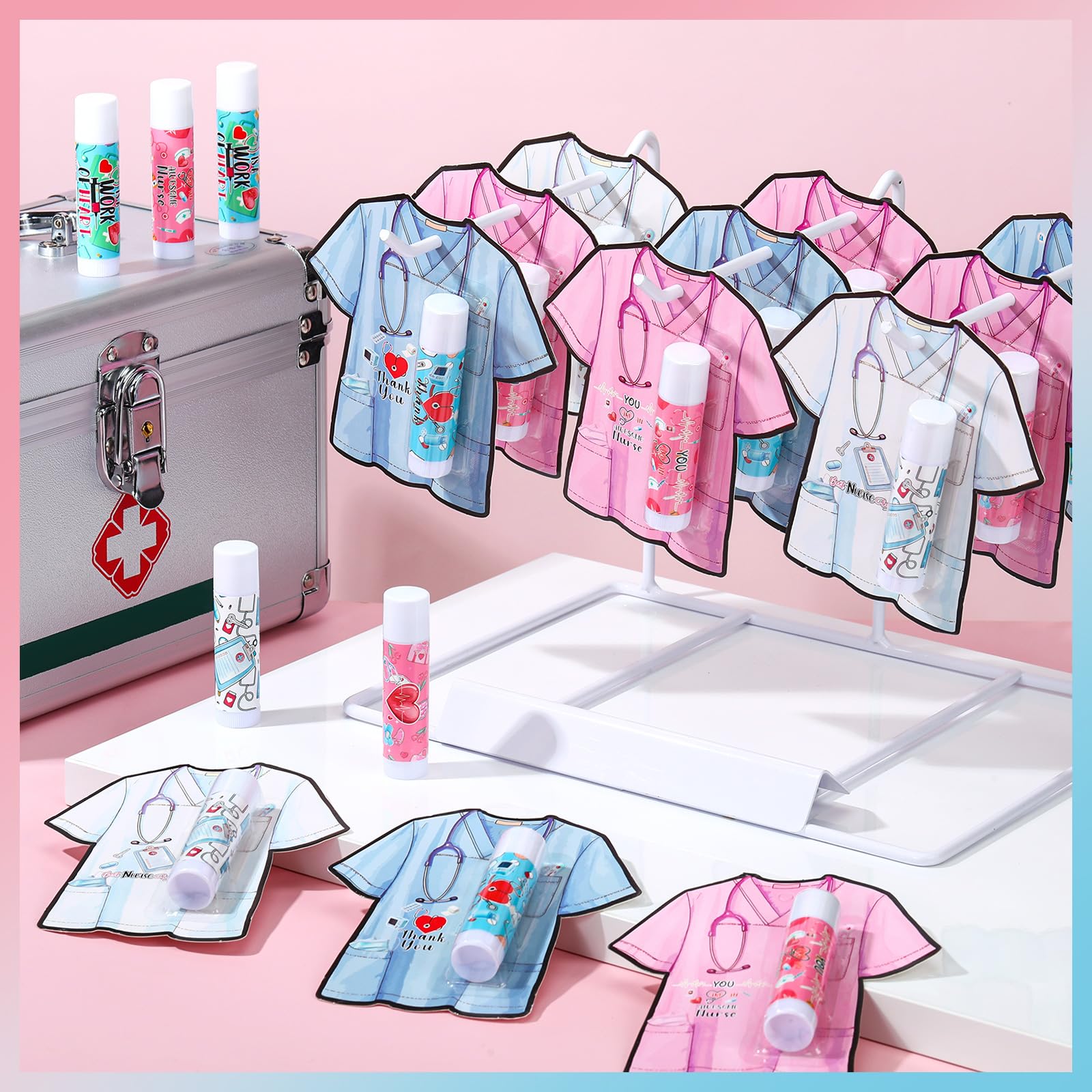 Sacubee 30-Pack Nurses Appreciation Lip Balm – Bulk Gifts for Nurses Week