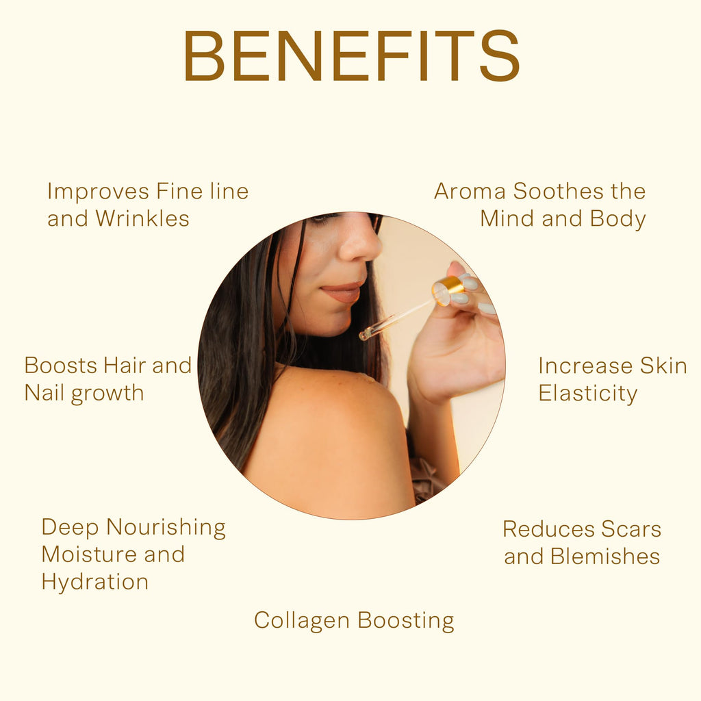 SAFA Vanillé Oil – Organic Vanilla Jasmine Oil for Skin, Hair & Aromatherapy (4 oz)