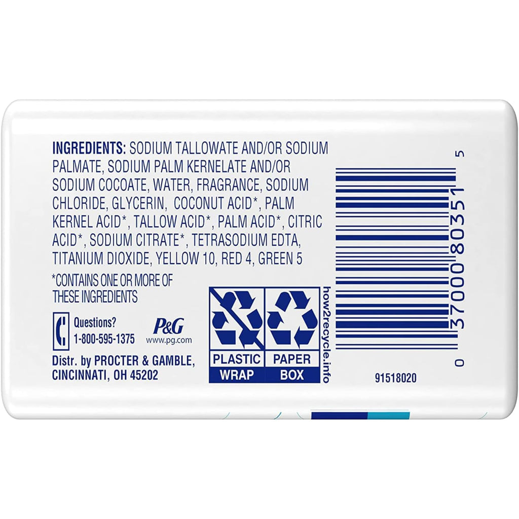 Safeguard Micellar Deep Cleansing Bar Soap — 16 Count, Fresh Scent, Gentle Hand & Body Bars