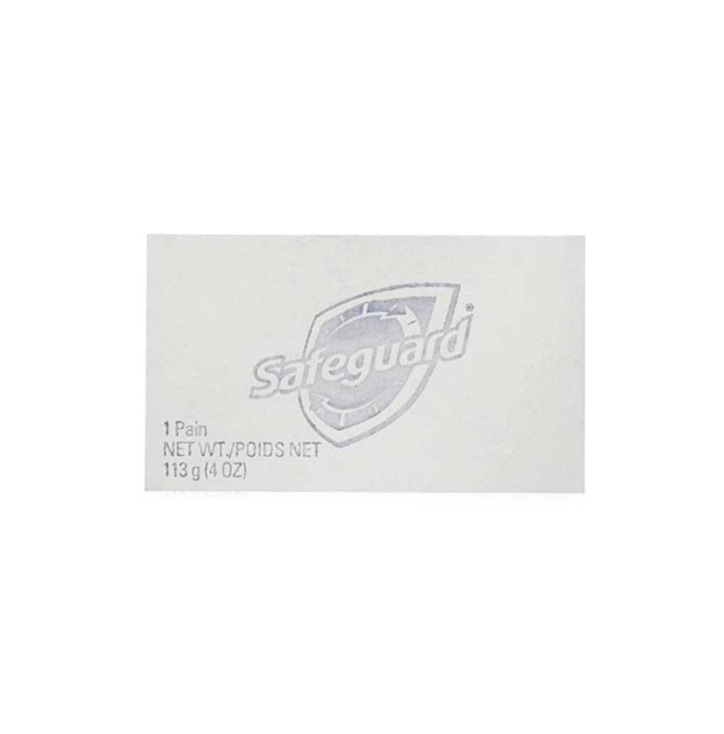 Safeguard White Soap - 48 Bars Case | 12 Packs x 4 Bars | Family Cleansing