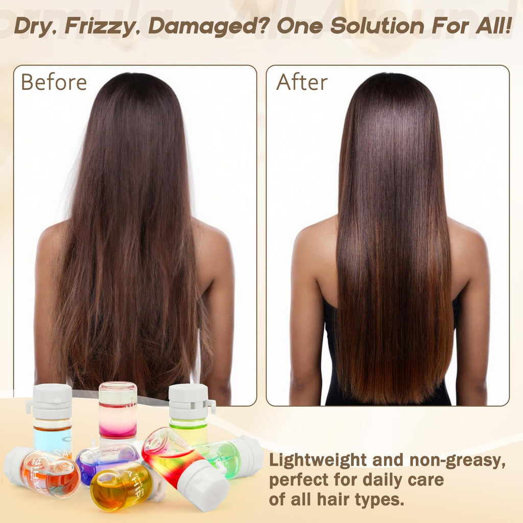 SAHIPUB Hair Perfume Oil 2-in-1 Leave-In Treatment | Argan & Avocado Oils