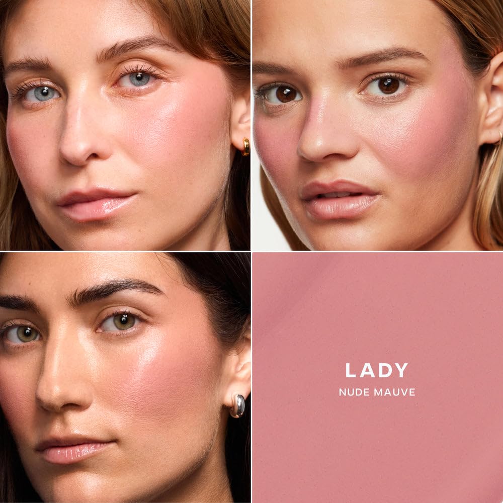 Saie Blush & Glow Gift Set: Dew Blush Lady & Glowy Super Gel Warmglow