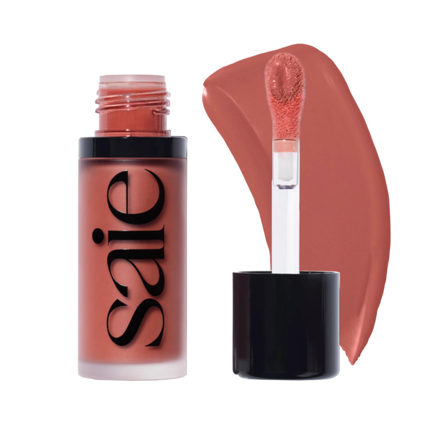 Saie Dew Liquid Blush for Cheeks – Hydrating Buildable Cream Tint (0.40 oz) | Vegan & Cruelty-Free
