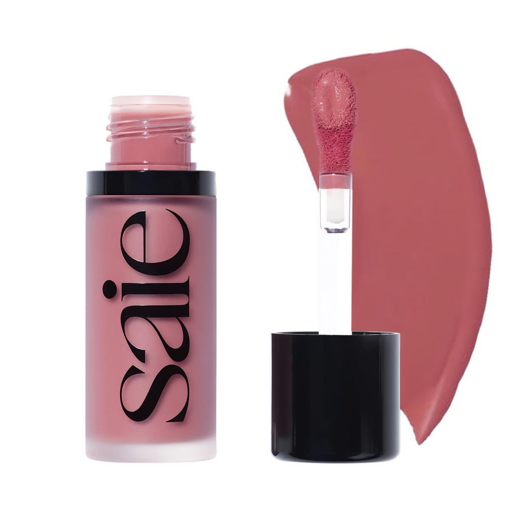 Saie Dew Liquid Blush for Cheeks – Hydrating, Buildable Cream Tint for a Natural Glow