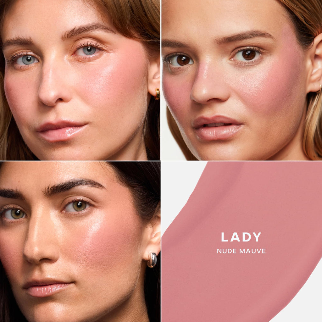 Saie Dew Liquid Blush for Cheeks – Hydrating, Buildable Glow Tint (0.40 oz)