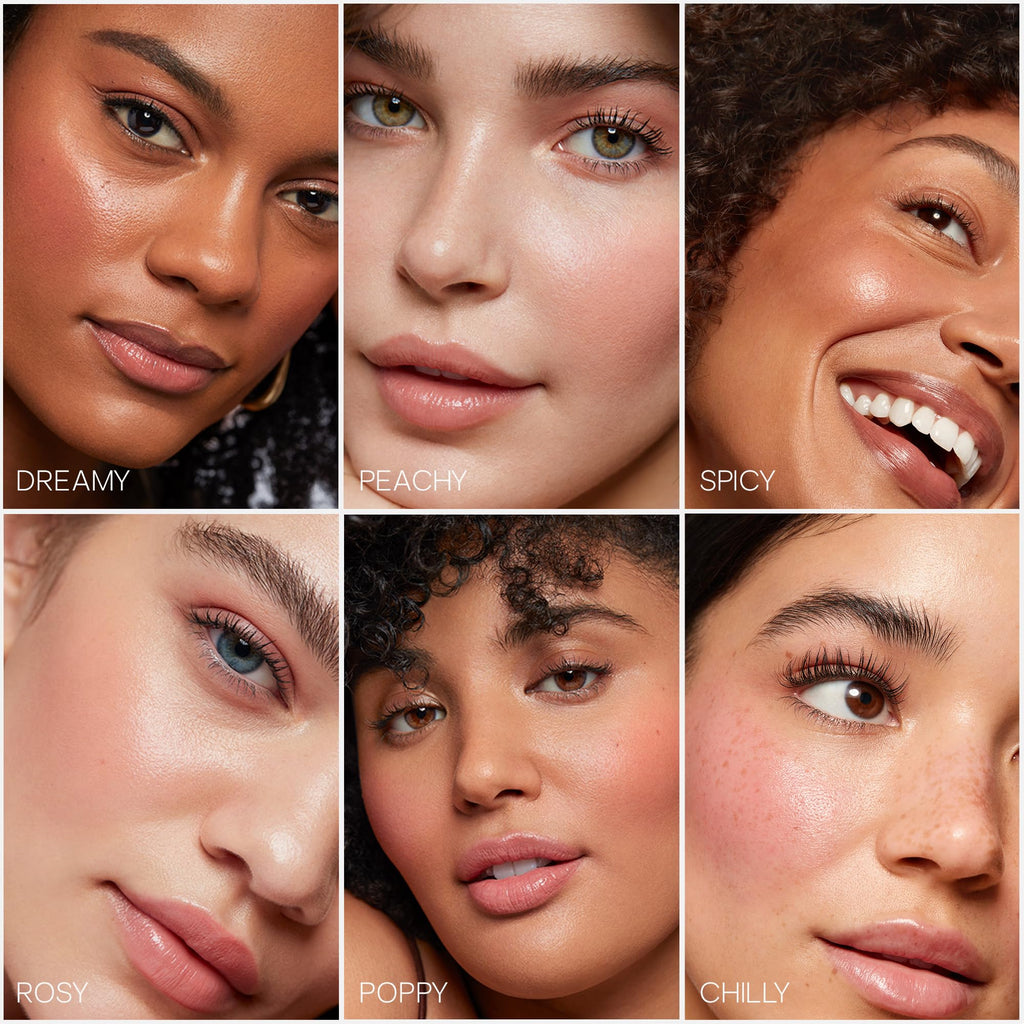Saie Dew Liquid Blush for Cheeks – Hydrating, Buildable Cream Tint for a Natural Glow