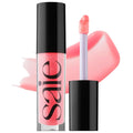 Saie Glossybounce Lip Gloss-Oil Hybrid | Hydrating, Non-Sticky Shine with Hyaluronic Acid & Jojoba (0.17 oz)