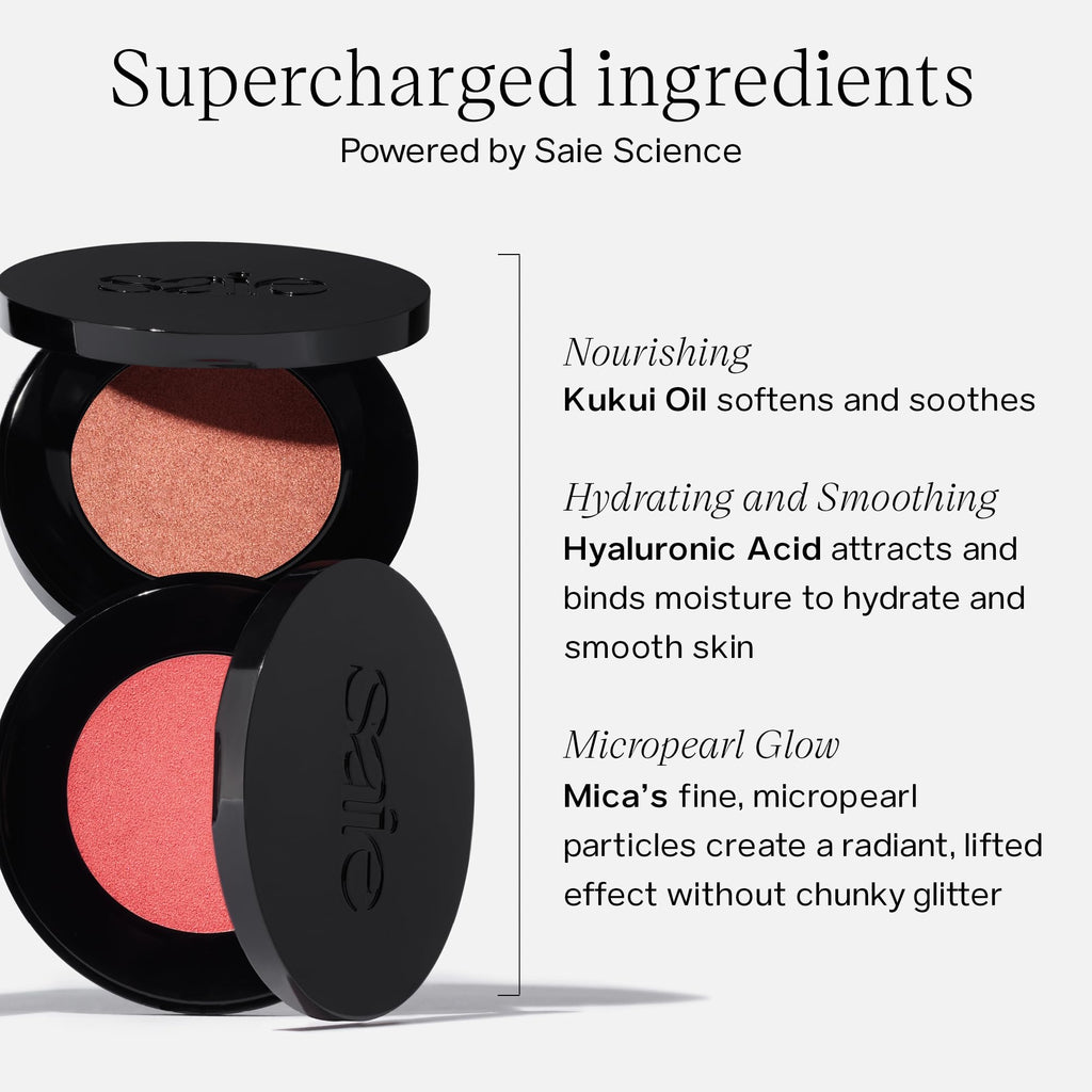 Saie Glow Sculpt Multi-Use Highlighter & Cream Blush Refill – Mauveglow