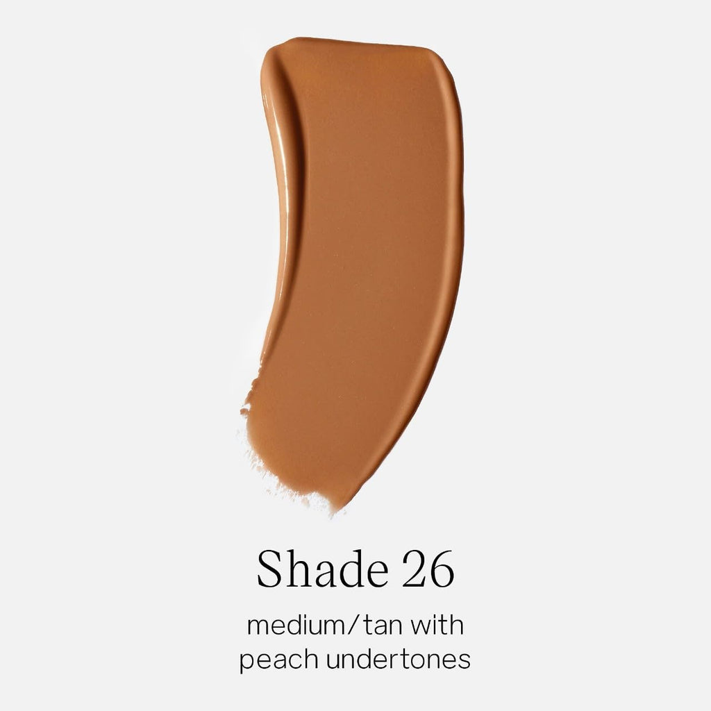 Saie Glowy Super Skin Tint Foundation Shade 26 – Weightless, Dewy Medium Coverage