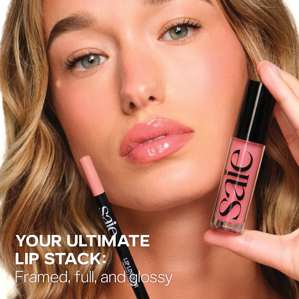 Saie Lip Liner 101 – Creamy Soft Matte Lip Pencil with Shea Butter & Jojoba Oil | Wink (0.05 oz)