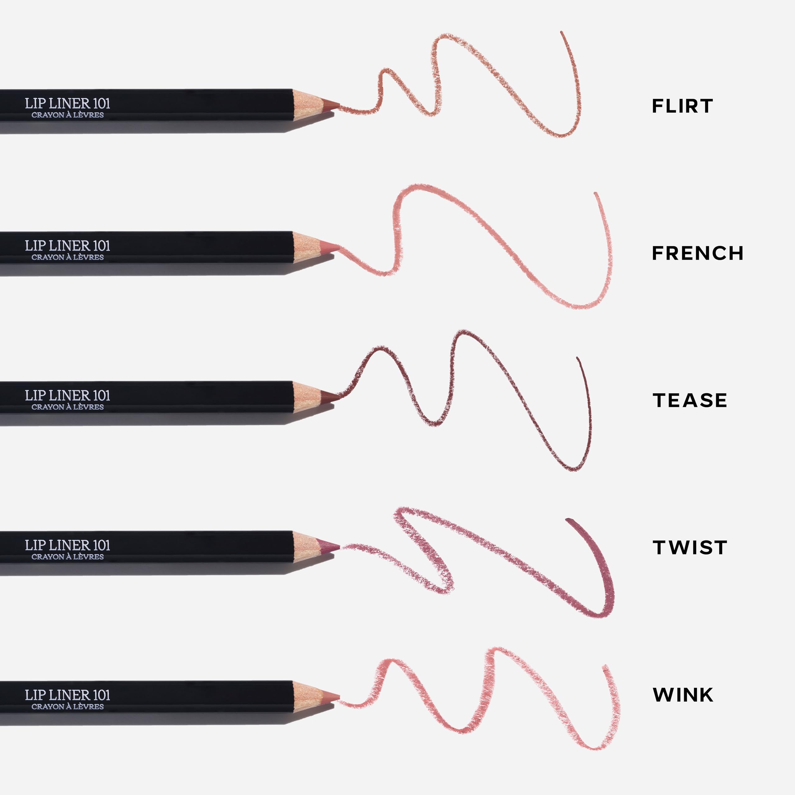 Saie Lip Liner 101 – Creamy Soft Matte Lip Pencil with Shea Butter & Jojoba Oil | Wink (0.05 oz)