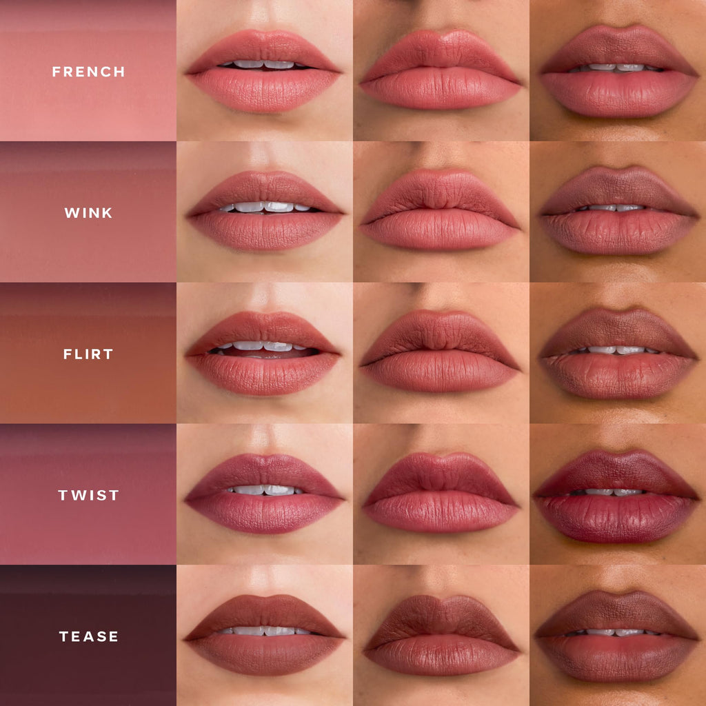 Saie Lip Liner 101 – Creamy Soft Matte Lip Pencil with Shea Butter & Jojoba Oil | Wink (0.05 oz)