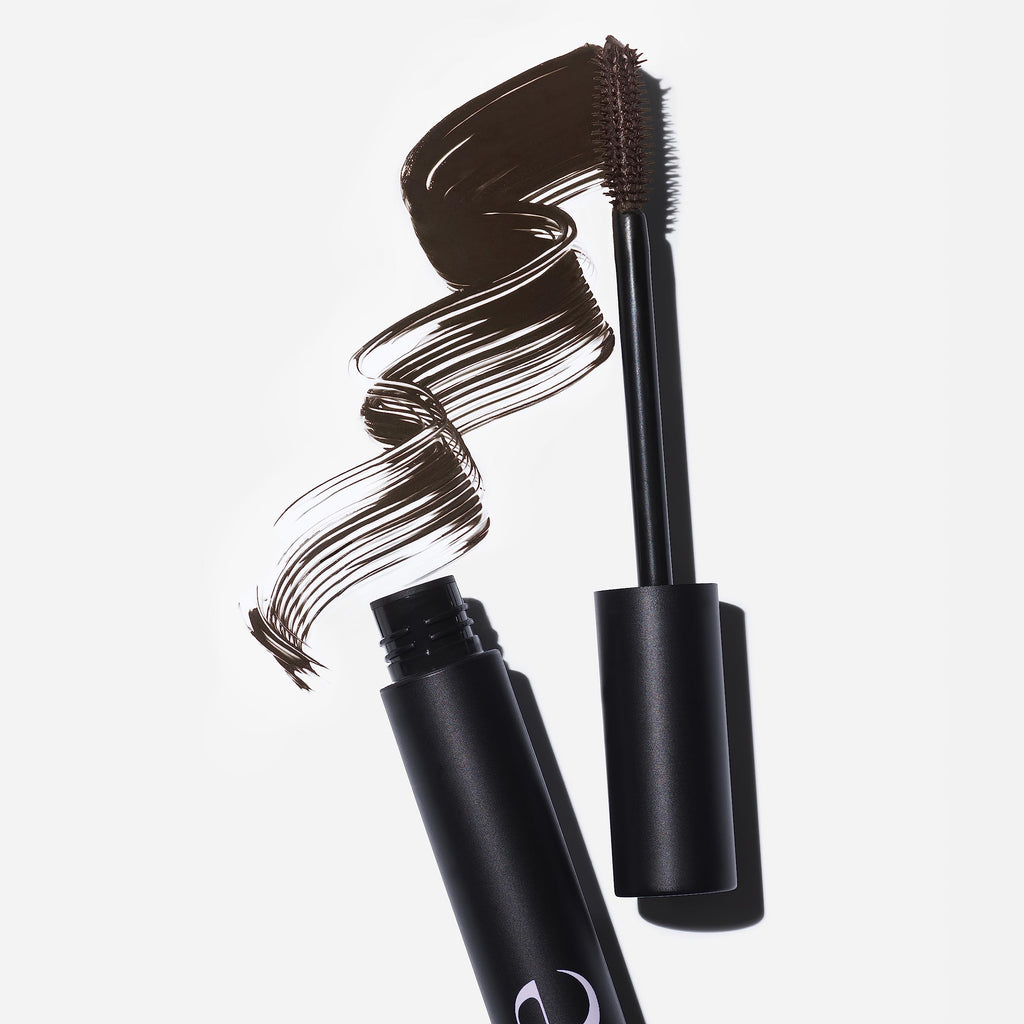 Saie Mascara 101 Brown – Lash Lengthening Mascara with Buildable Volume & Conditioning (0.31 oz)