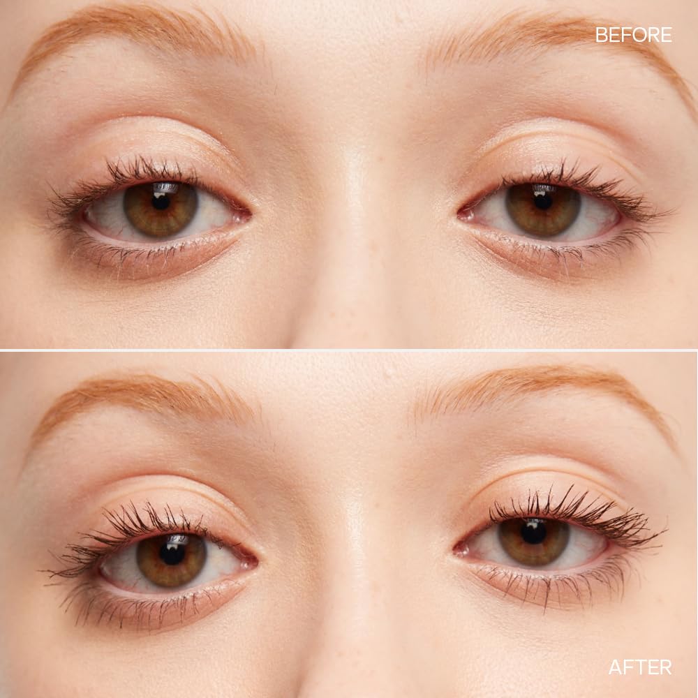 Saie Mascara 101 Brown – Lash Lengthening Mascara with Buildable Volume & Conditioning (0.31 oz)