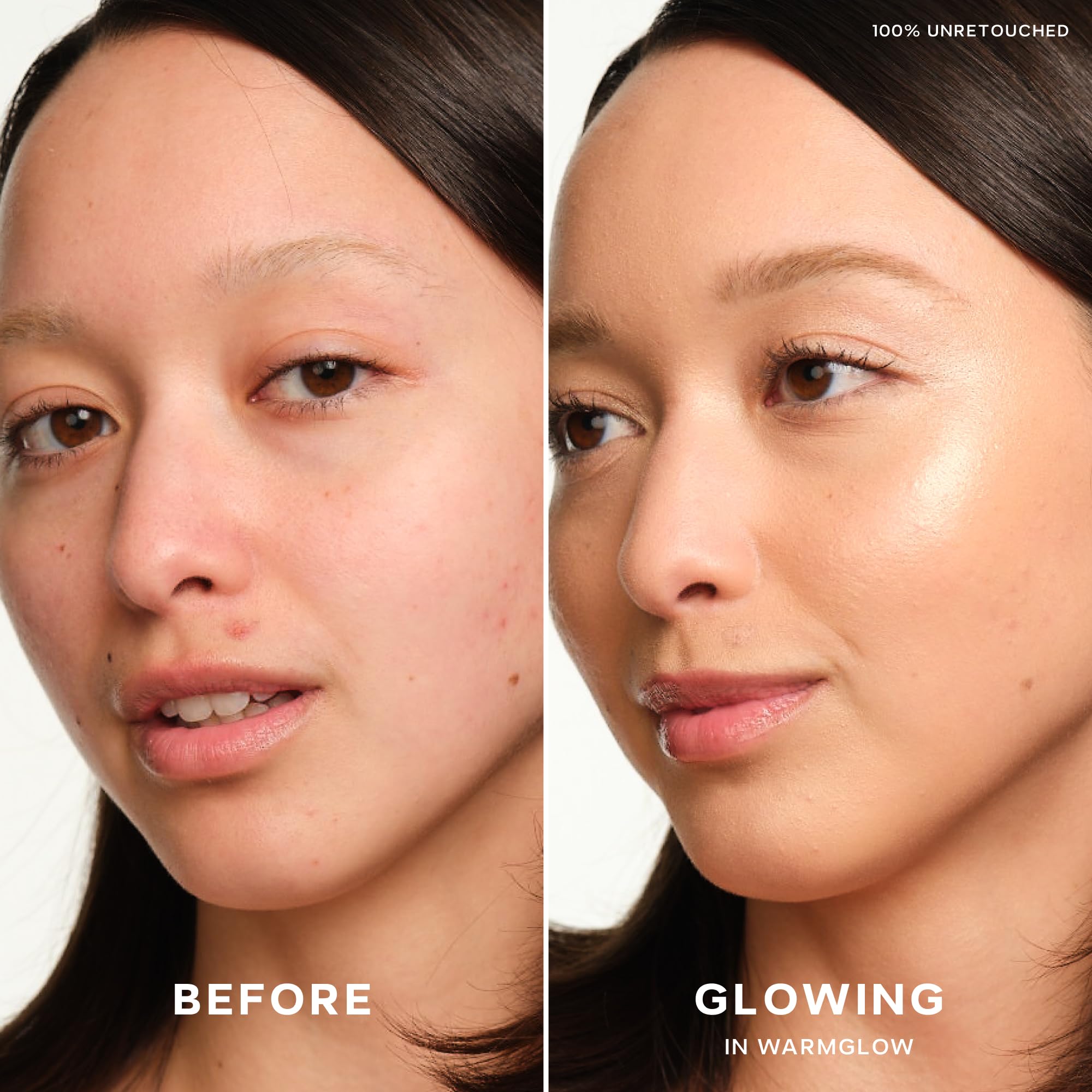 Saie Mini Glowy Super Gel – Hydrating Primer & Illuminating Serum, Warmglow (0.5 oz)