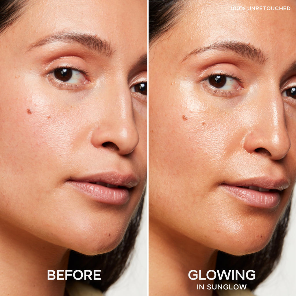 Saie Mini Glowy Super Gel Sunglow – Hydrating Primer & Illuminating Serum (0.5 oz)