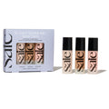 Saie Mini Glowy Super Gel Trio Gift Set – Lightweight Primer & Liquid Highlighter (Starglow, Roseglow, Sunglow)