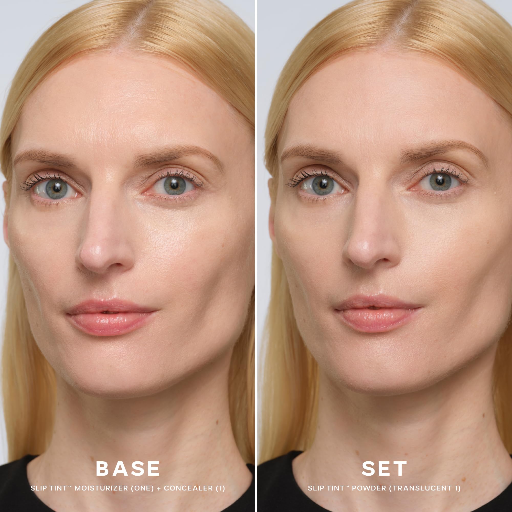 Saie Slip Tint Baked Setting Powder — Translucent, Skin-Like Blur (Very Light to Light, 0.24 oz)